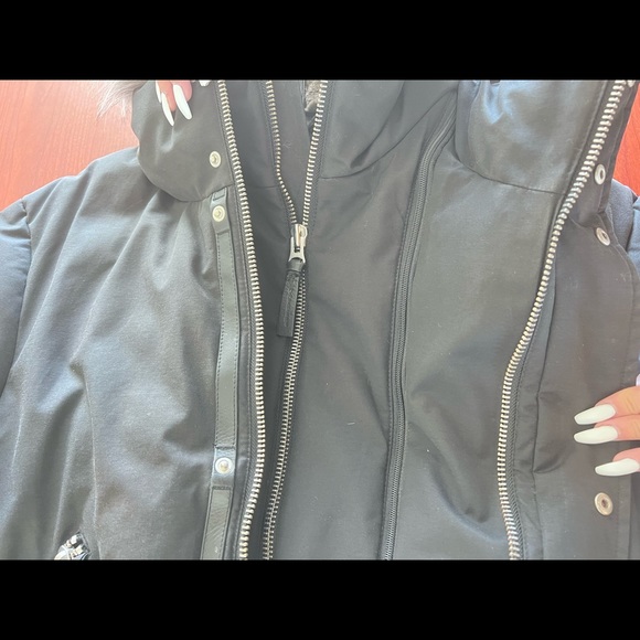 Mackage 2in1 Down Bomber with Hooded Bib and Natural Fur - Picture 12 of 12